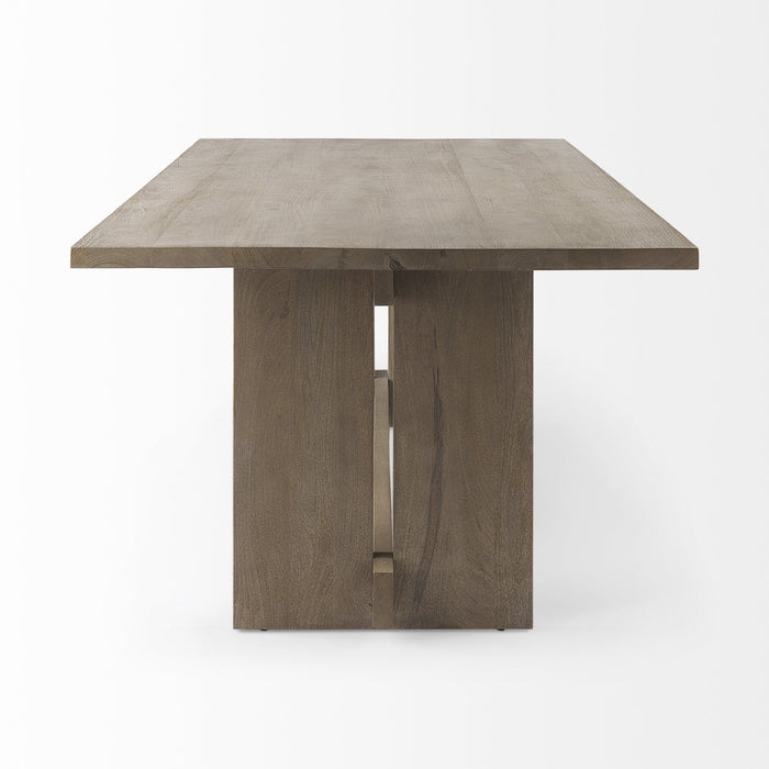 84" Dining Table - Taupe