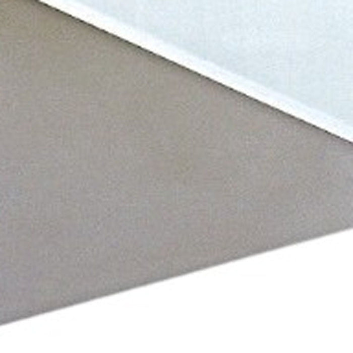 24" Glass Sled Coffee Table - White