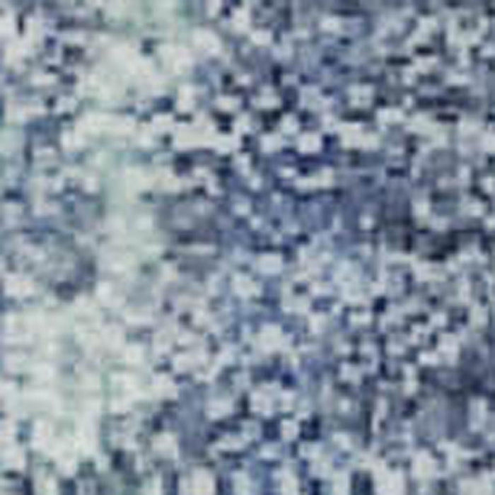 10' X 14' Abstract Washable Area Rug With UV Protection (710214) - Denim Blue / Gray / Ivory