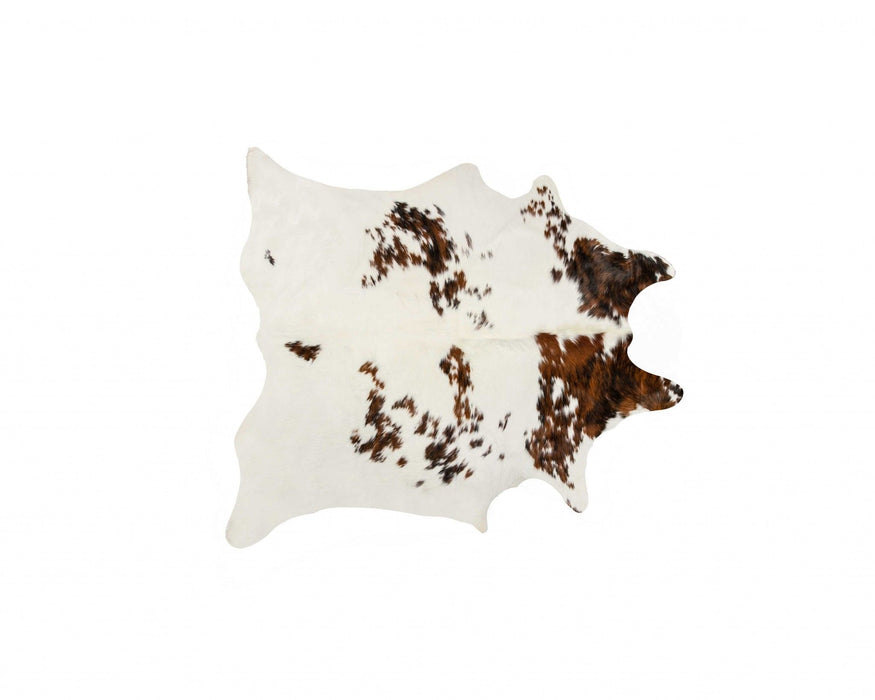 60" x 84" Cowhide Area Rug - Tricolor