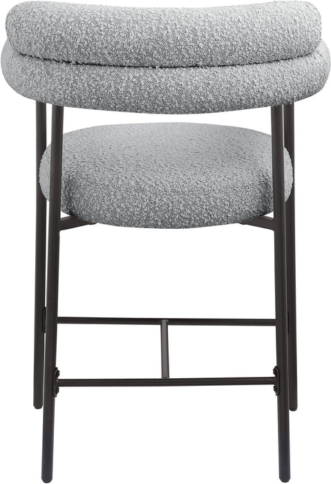 Blake - Counter Stool With Black Base (Set of 2)