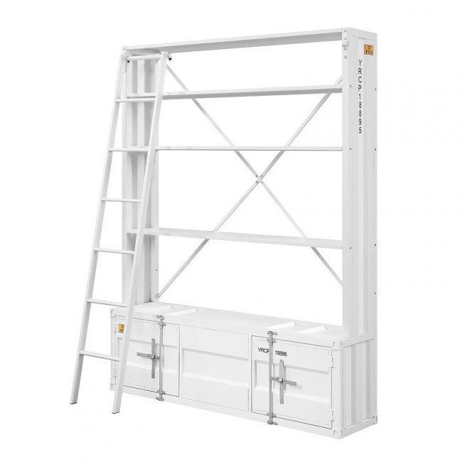 Three Tier Bookcase (486286) - White