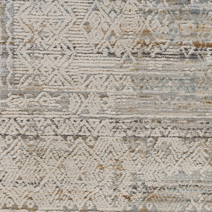 10' X 14' Southwestern Area Rug (546446) - Beige / Ivory