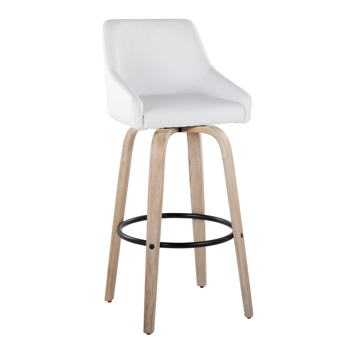 Hannah - 30" Fixed-Height Barstool With Swivel (Set of 2)