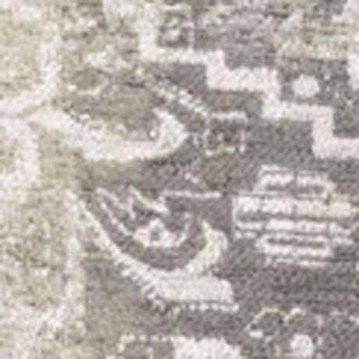 6' X 8' Tribal Washable Area Rug With UV Protection (609874) - Gray / Beige