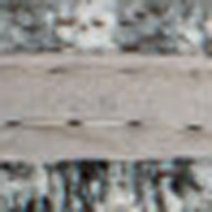 7' X 9' Abstract Washable Area Rug With UV Protection (609890) - Gray / White / Brown