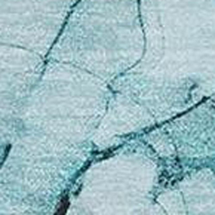 3' X 5' Abstract Washable Area Rug With UV Protection (647315) - Teal / Gray / Ivory