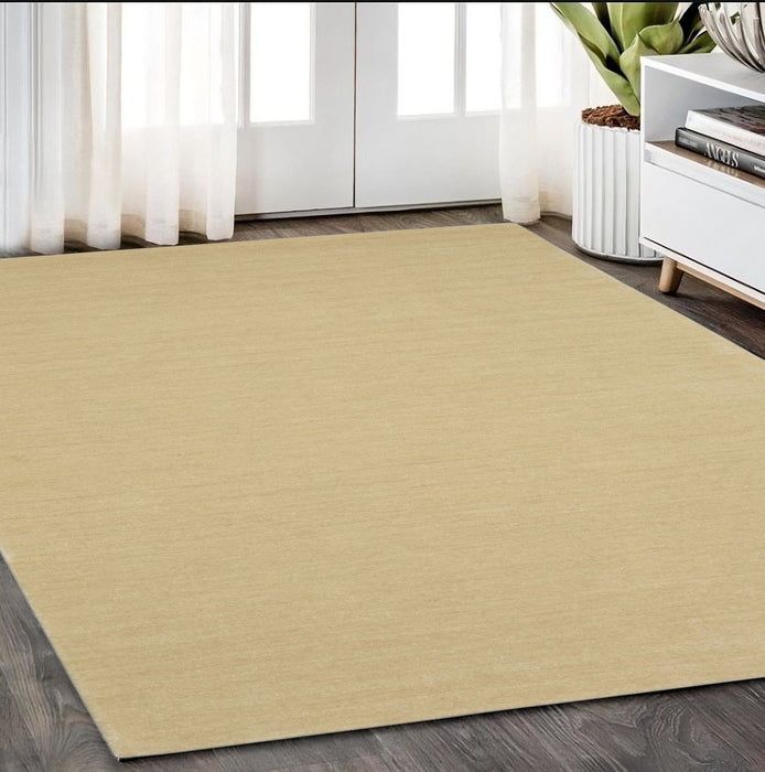 5' X 8' Casual Wool Hand Tufted Area Rug - Beige