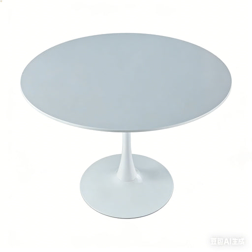 Giga Tulip Special Dining Table with sleek white surface and modern tulip-style base, ideal for contemporary dining rooms.