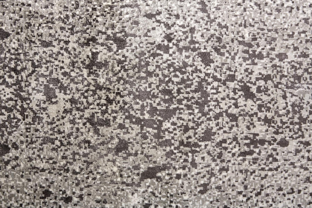 8' X 10' Ombre Hand Woven Area Rug (744308) - Gray / Ivory / Taupe