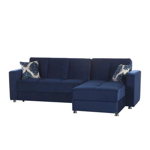 Bellona Elegant Sectional Storage Love Seat 1 Piece Sofa