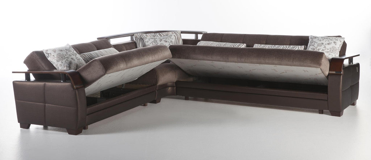 Bellona Natural Sectional 4 Pieces