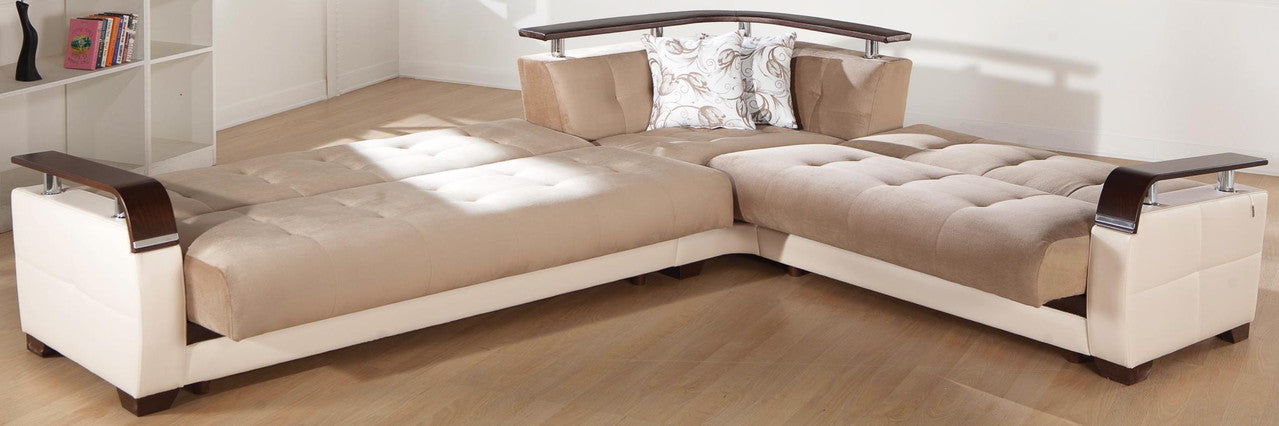 Bellona Natural Sectional 4 Pieces