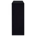 CoasterEssence Prescott rectangular black high gloss wine table, modern home furniture with sleek finish and sturdy design.