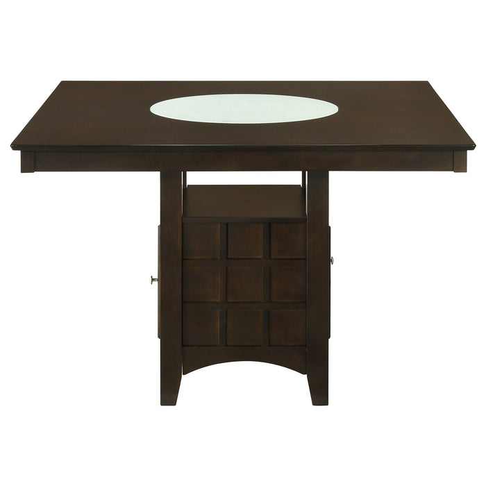 Gabriel 52-inch Counter Height Dining Table Cappuccino
