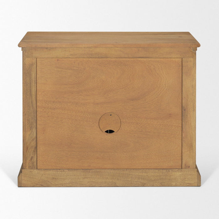 Accent Cabinet With Two Doors One Drawer (727717) - Brown