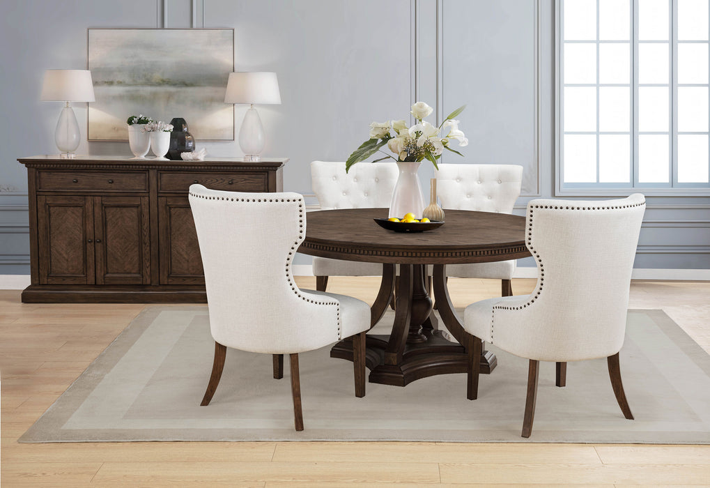 Ridgewell 2-drawer 4-door Dining Server Dark Oak