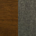 CoasterEveryday Malone 5-piece rectangular dining table set in dark walnut wood with matching chairs and sleek modern design.