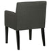 Black Catherine 7-piece rectangular dining table set by CoasterEveryday, showing the table and matching chairs in a modern dining room.
