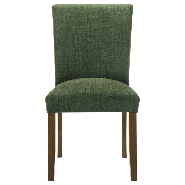 Paxton Upholstered Dining Side Chair Green (Set of 2)
