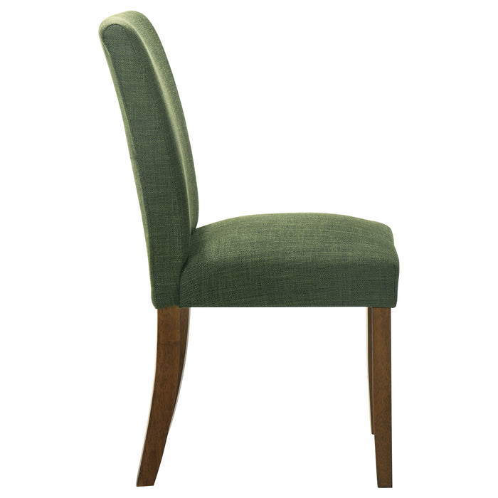 Paxton Upholstered Dining Side Chair Green (Set of 2)
