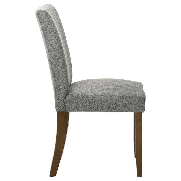 Paxton Upholstered Dining Side Chair Grey (Set of 2)