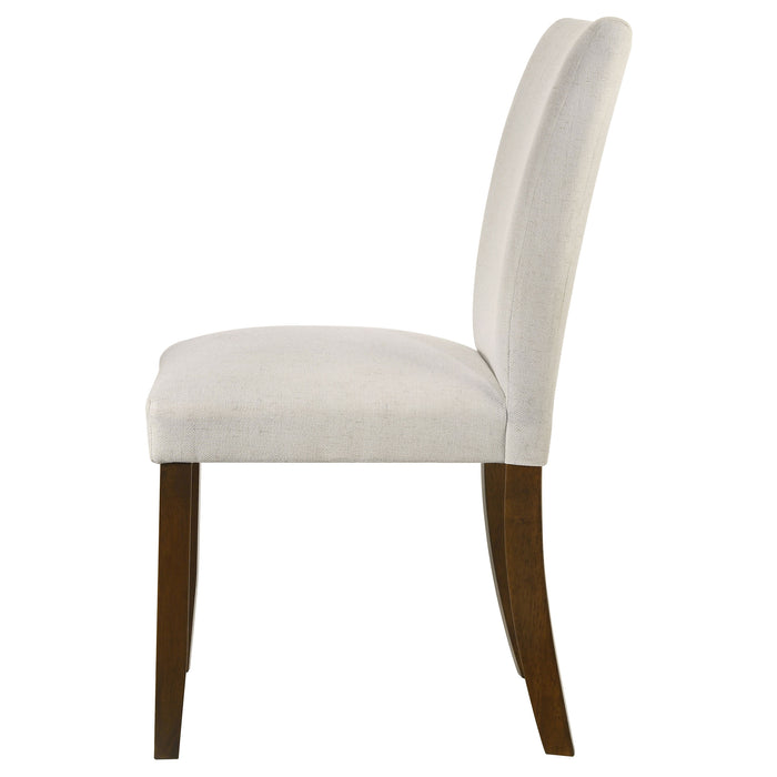 Paxton Upholstered Dining Side Chair Beige (Set of 2)