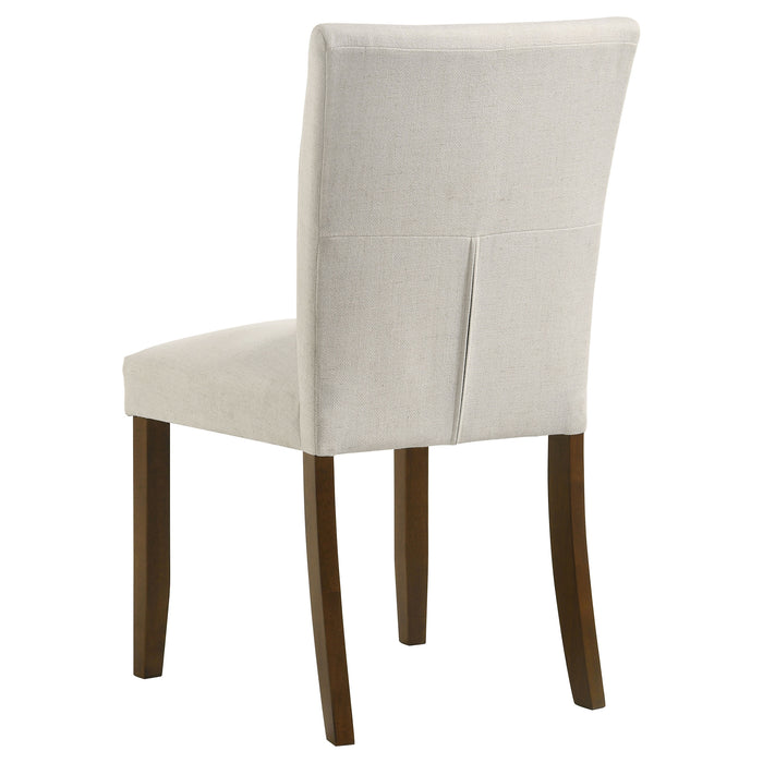 Paxton Upholstered Dining Side Chair Beige (Set of 2)