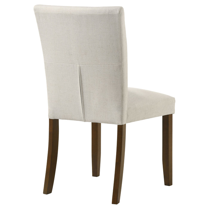 Paxton Upholstered Dining Side Chair Beige (Set of 2)