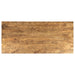 CoasterEveryday Sosa solid mango wood dining table in light brown with angular base
