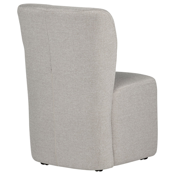 Jaelynn Upholstered Parsons Dining Side Chair Beige (Set of 2)