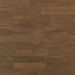 Dortch 63-inch oval rubberwood dining table with tapered legs in walnut finish, showcasing smooth surface and elegant design.