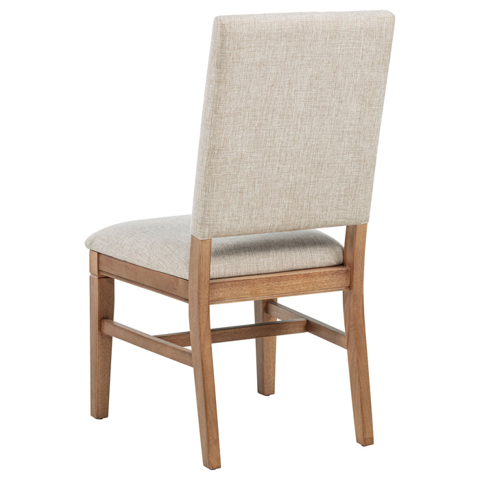 Middleton 6-piece Extension Leaf Dining Set Brown and Light Brown