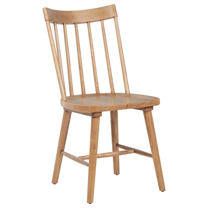 Middleton 10-piece Extension Leaf Dining Set Natural Brown