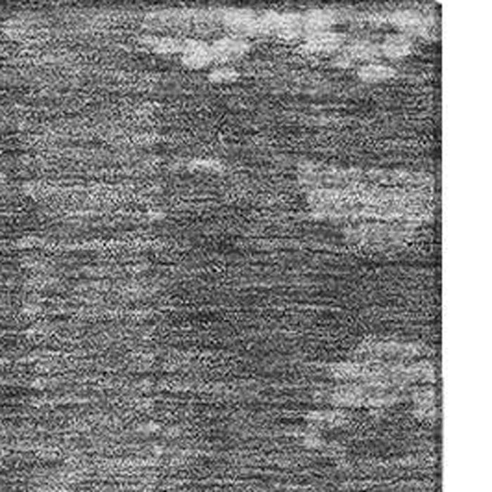 10' X 14' Tribal Washable Area Rug With UV Protection (709042) - Gray / Charcoal / Ivory
