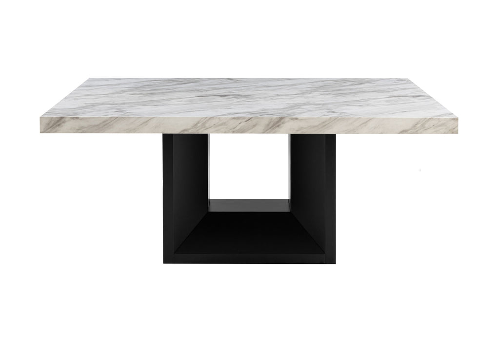 5 Piece Dining Room Set (D02DT Dining Table And 4 D8685DC Dining Chairs) - Black / Gray