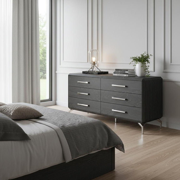 Glass Or Stainless Double Dresser Extension - Clear
