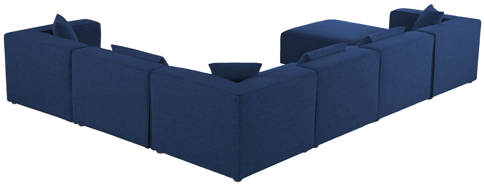 Cube - Linen 7 Piece Modular Sectional
