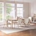 CoasterEveryday Solano 7-piece dining set with weathered mango extension table and six chairs