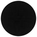 Black Florence round 60-inch pedestal base dining table by CoasterEveryday, showcasing its sleek, modern furniture design.