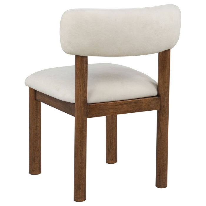 Faulkner 5-piece 48-inch Round Dining Set Cream