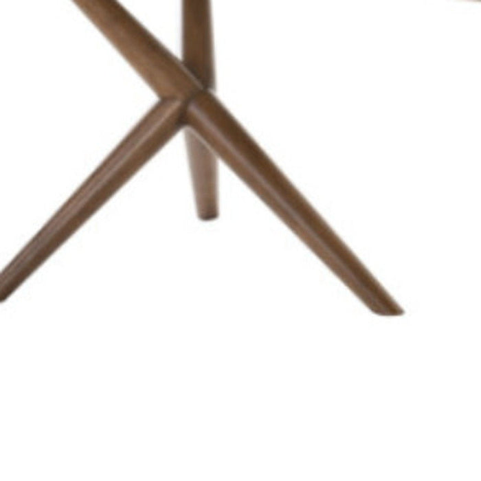 95" Solid Manufactured Wood Dining Table - Brown