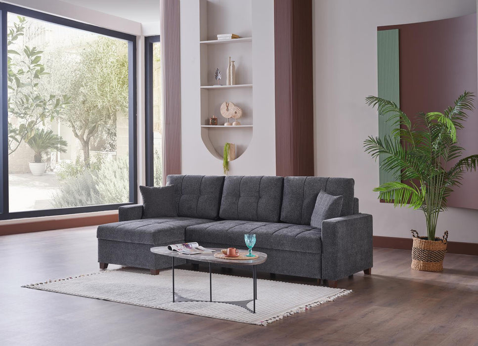 Bellona Mocca Sectional 3 Pieces