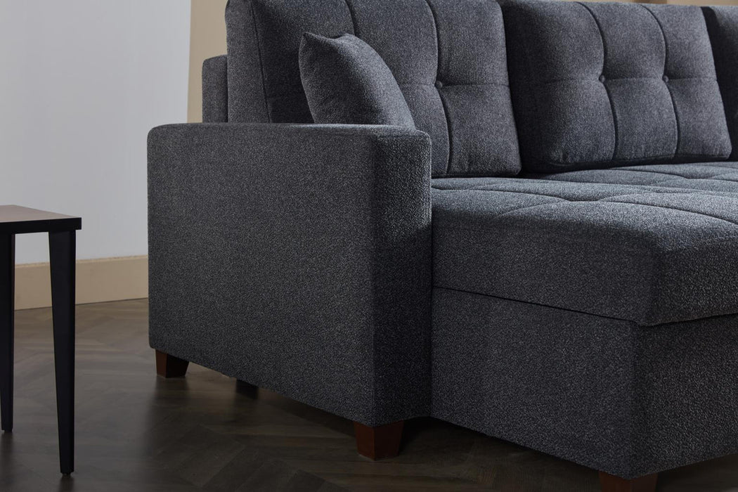 Bellona Mocca Sectional 3 Pieces