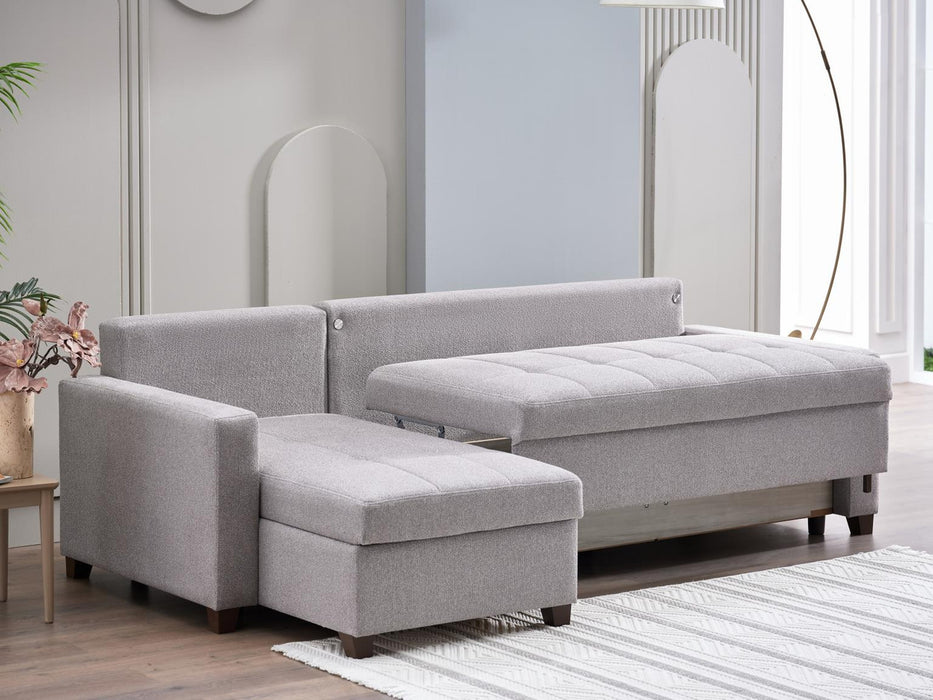 Bellona Mocca Sectional 3 Pieces