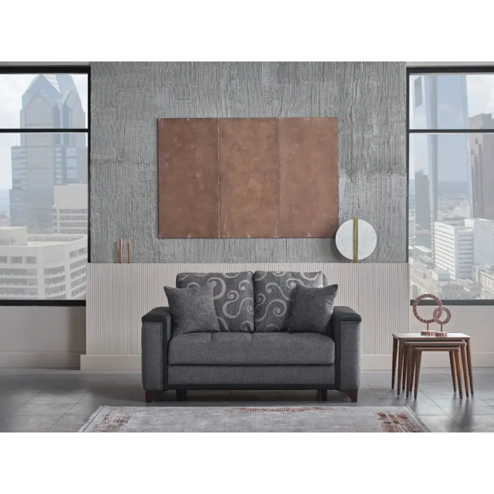 Bellona Charlotte Living Room Set - Anthracite