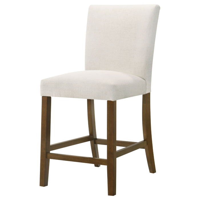 Paxton Upholstered Counter Height Dining Chair Beige (Set of 2)