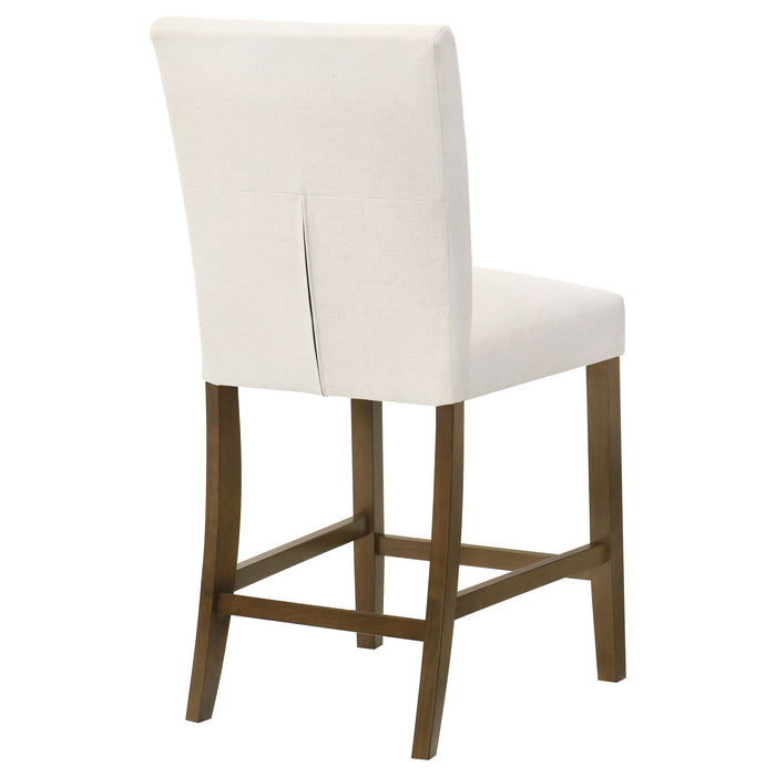 Paxton Upholstered Counter Height Dining Chair Beige (Set of 2)