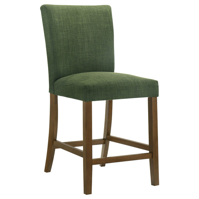 Paxton Upholstered Counter Height Dining Chair Green (Set of 2)