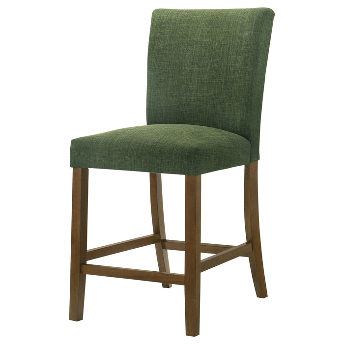 Paxton Upholstered Counter Height Dining Chair Green (Set of 2)